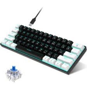 V900 RGB Mechanical Keyboard 61-key Gaming Keyboard Blue Switches